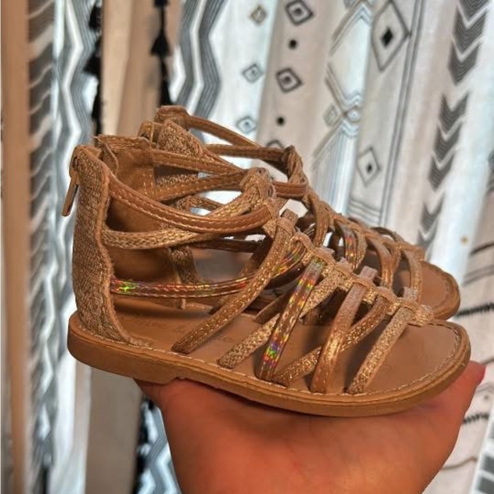 Kids Tan Sandals